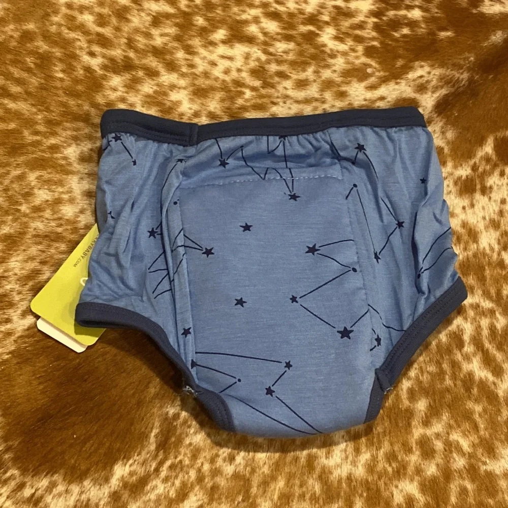 Silkberry Baby Bamboo Training Pants | Light Up the Sky Print